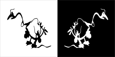 Illustration vector graphics of AnimalComedian icon