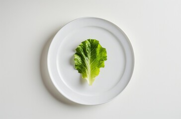 Minimalist healthy eating concept