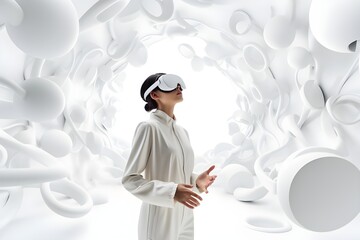 Embarking on a Journey of Immersive Tech Experiences Against a Clean