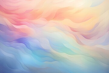 An HD image of an abstract background featuring a symphony of pastel hues, blending seamlessly to...
