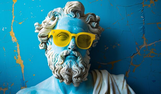 Greek God of Sunglasses Generative AI
