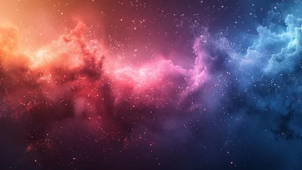 Deurstickers space galaxy background © 은호 이