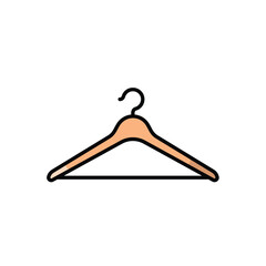Hanger icon vector stock illustration