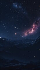 dark universe and tiny stars background