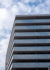 Fototapeta premium Modern Glass Building in Europe