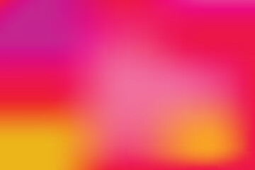 Blurred gradient mesh background in bright colors. Colorful smooth banner template. Easy editable colorful colored. Smooth gradient background vector illustration