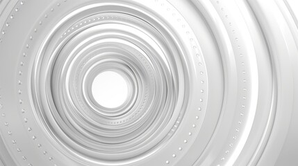 Background of white abstract circles