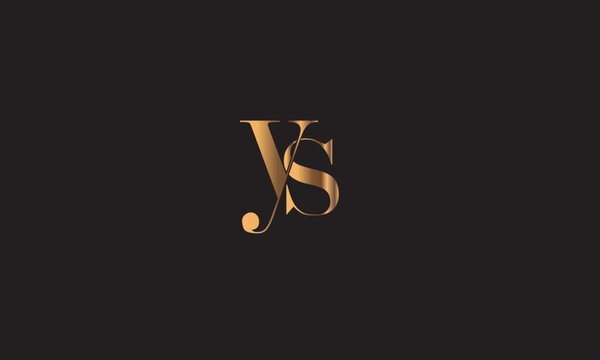 YS, SY, S, Y Abstract Letters Logo Monogram	