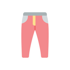 Trouser icon vector stock illustration
