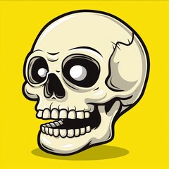 Bone-tastic Skull A Skeletal Sensation for Your Monthly Horror Nights Generative AI