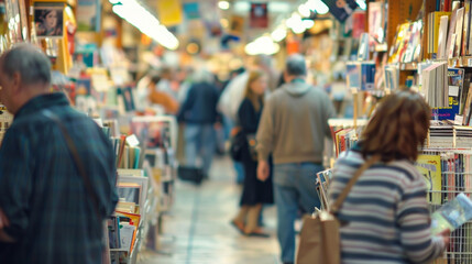 Greeting card aisles are crowded with people browsing through a wide selection of cards ranging from sentimental to humorous to find the perfect words for their loved ones.