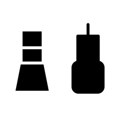 Beauty Cosmetic Girl Glyph Icon