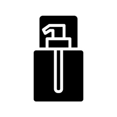 Makeup Perfume Spray Glyph Icon