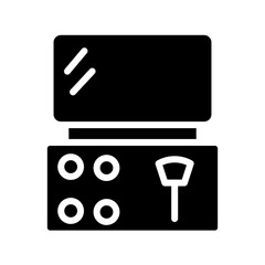 Eye Kit Makeup Glyph Icon