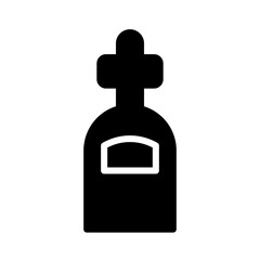 Dropper Makeup Serum Glyph Icon