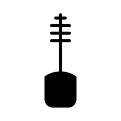 Eye Lash Makeup Glyph Icon