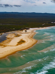 Beach, Moreton Island, QLD, Australia