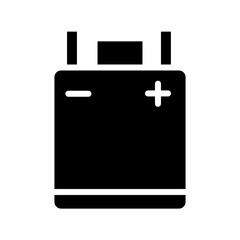 Obraz premium Energy Parts Power Glyph Icon