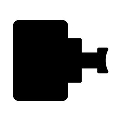 Tire Business Car Glyph Icon