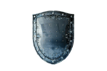 Riot Control Shield On Transparent Background.