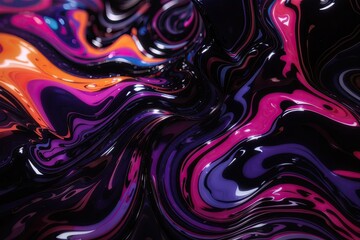 Fototapeta premium dark Abstract liquid Backgrounds, created by ai generated