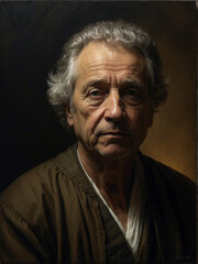 Fototapeta premium portrait of a senior person