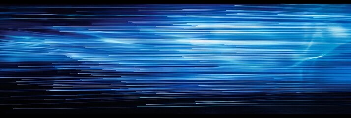 A dynamic and futuristic blue-themed abstract representation of technology, showcasing speed, motion, and connectivity.