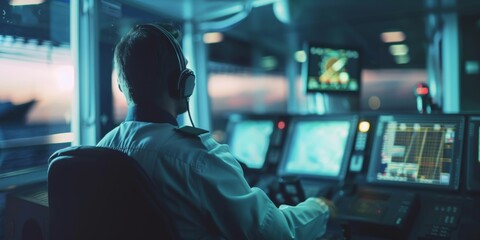 dispatcher in the control room Generative AI