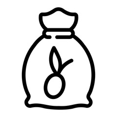 bag line icon