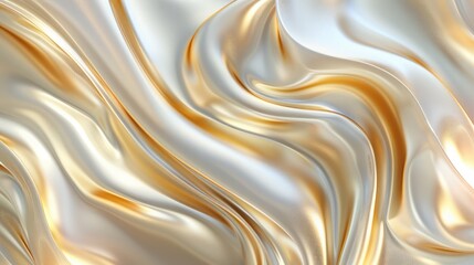 Obraz premium luxury golden color Abstract wave background. Abstract soft color waves
