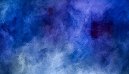 an abstract blend of blue and purple hues, resembling a cloudy and ethereal atmosphere, ai...