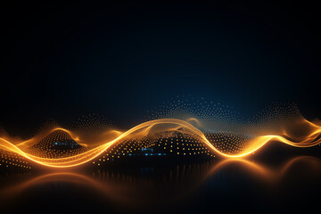 Abstract technology digital line electronic network data innovation concept background.