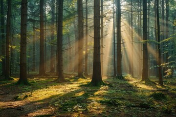 Obraz premium Natural Light in Nature professional photography