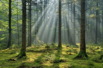 Obraz premium Natural Light in Nature professional photography