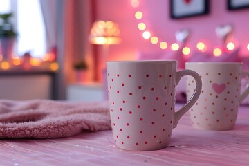 love coffee mugs set professional photography