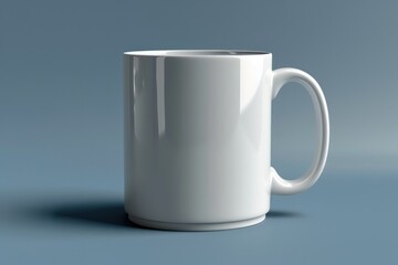 Obraz premium blank coffee mug mockup professional photography