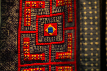 Beautiful art design from silk