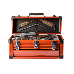 toolbox with tools, png 