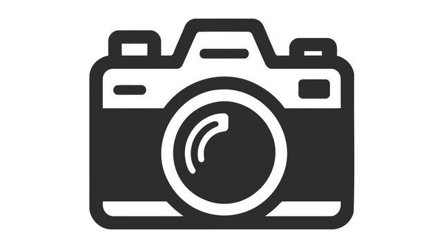 Camera Photography Icon Logo Template Illustration Design. Vector