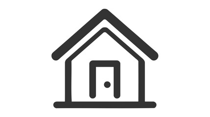 house icon vector illustration on white background