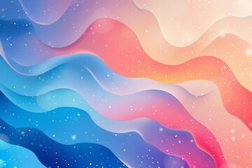 Silk Abstract 3D Background business fashion wallpaper with wavy layers and ruffles