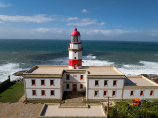 Faro Cabo Silleiro de Baredo en Baiona