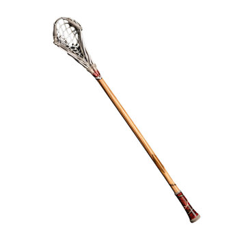 lacrosse stick isolated on transparent background, png