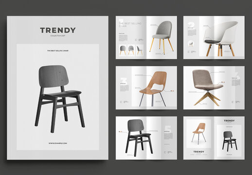 Chair Furniture Catalog Layout