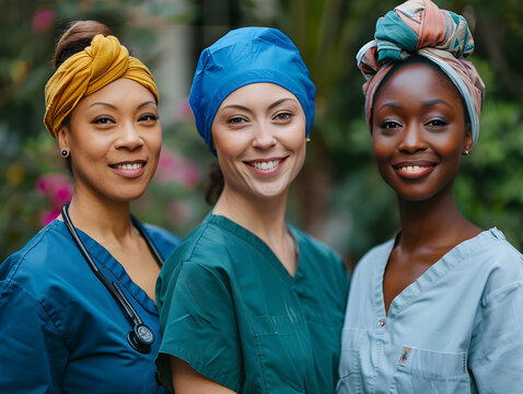 Sophisticated nurse photos to enhance World Health Day materials