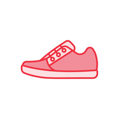 Sneakers icon vector stock illustration