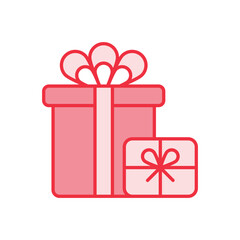 Gifts icon vector stock illustration
