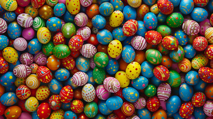 Fototapeta na wymiar colorful easter eggs, background