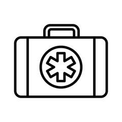 Obraz premium First Aid kit icon