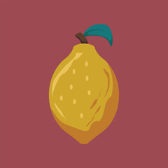 Vector Illustration of fresh fruits